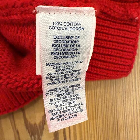 Chaps‎ Men's Classic Fit Holiday Nordic Inspired Polar Bear Mockneck Sweater XL - Picture 4 of 8